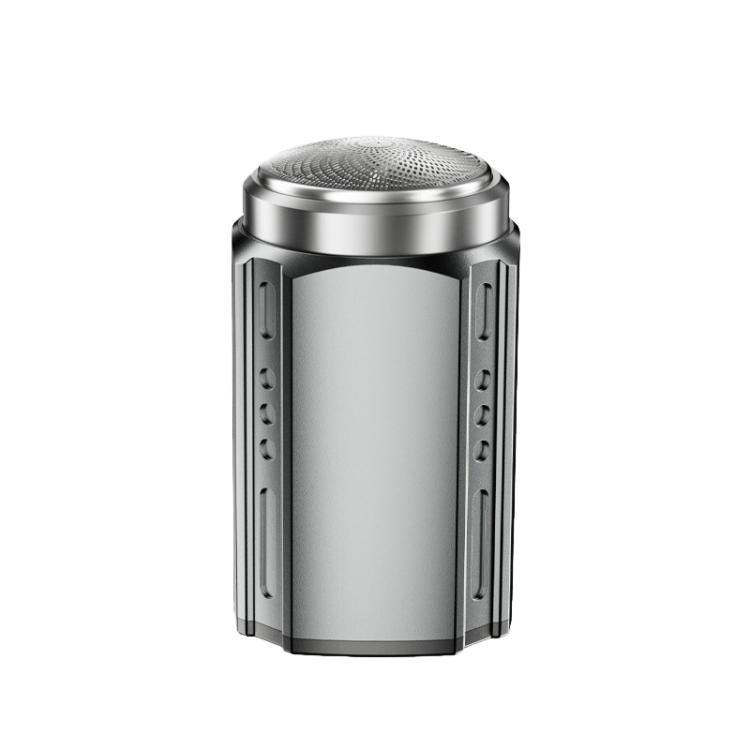 LCD 디스플레이 남성용 휴대용 전기 면도기 – 여행용 미니 면도기, USB Type-C 고속 충전, 방수 및 세척 가능 디자인, 6날 헤드 다크 메탈릭 그레이, 플로팅 블레이드 다크 메탈릭 그레이, 6날 헤드 블랙, 플로팅 블레이드 블랙
