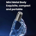 LCD 디스플레이 남성용 휴대용 전기 면도기 – 여행용 미니 면도기, USB Type-C 고속 충전, 방수 및 세척 가능 디자인, 6날 헤드 다크 메탈릭 그레이, 플로팅 블레이드 다크 메탈릭 그레이, 6날 헤드 블랙, 플로팅 블레이드 블랙