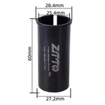 2개 ZTTO 자전거 시트 포스트 변환 슬리브 리듀서 커버, 25.4-27.2mm 001, 25.4-28.6mm 002, 27.2-28.6mm 003, 27.2-30.4mm 004, 27.2-30.8mm 005, 27.2-31.6mm 006, 27.2-33.9mm 007, 31.8-34.9mm 008, 30.9-31.6mm 009, 25.4-30.9mm 010, 25.4-31.6mm 011
