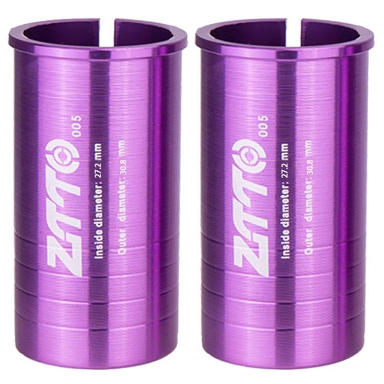 2개 ZTTO 자전거 시트 포스트 변환 슬리브 리듀서 커버, 25.4-27.2mm 001, 25.4-28.6mm 002, 27.2-28.6mm 003, 27.2-30.4mm 004, 27.2-30.8mm 005, 27.2-31.6mm 006, 27.2-33.9mm 007, 31.8-34.9mm 008, 30.9-31.6mm 009, 25.4-30.9mm 010, 25.4-31.6mm 011