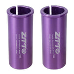 2개 ZTTO 자전거 시트 포스트 변환 슬리브 리듀서 커버, 25.4-27.2mm 001, 25.4-28.6mm 002, 27.2-28.6mm 003, 27.2-30.4mm 004, 27.2-30.8mm 005, 27.2-31.6mm 006, 27.2-33.9mm 007, 31.8-34.9mm 008, 30.9-31.6mm 009, 25.4-30.9mm 010, 25.4-31.6mm 011