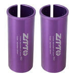 2개 ZTTO 자전거 시트 포스트 변환 슬리브 리듀서 커버, 25.4-27.2mm 001, 25.4-28.6mm 002, 27.2-28.6mm 003, 27.2-30.4mm 004, 27.2-30.8mm 005, 27.2-31.6mm 006, 27.2-33.9mm 007, 31.8-34.9mm 008, 30.9-31.6mm 009, 25.4-30.9mm 010, 25.4-31.6mm 011