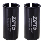 2개 ZTTO 자전거 시트 포스트 변환 슬리브 리듀서 커버, 25.4-27.2mm 001, 25.4-28.6mm 002, 27.2-28.6mm 003, 27.2-30.4mm 004, 27.2-30.8mm 005, 27.2-31.6mm 006, 27.2-33.9mm 007, 31.8-34.9mm 008, 30.9-31.6mm 009, 25.4-30.9mm 010, 25.4-31.6mm 011