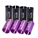 2개 ZTTO 자전거 시트 포스트 변환 슬리브 리듀서 커버, 25.4-27.2mm 001, 25.4-28.6mm 002, 27.2-28.6mm 003, 27.2-30.4mm 004, 27.2-30.8mm 005, 27.2-31.6mm 006, 27.2-33.9mm 007, 31.8-34.9mm 008, 30.9-31.6mm 009, 25.4-30.9mm 010, 25.4-31.6mm 011