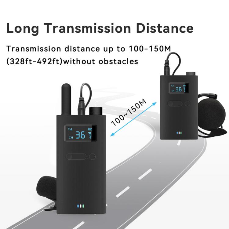 2.4G 무선 사무실 회의 투어 가이드 일방향 다대일 설명용 마이크, YWI22 송신기, YWI22 수신기