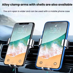 Air Outlet Clip-on Gravity 360-degree Rotating Car Phone Holder, Gray Eagle Beak Clip, Silver Eagle Beak Clip, Gold Eagle Beak Clip