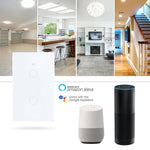 모델 120 미국 게이지 그래피티 스마트 WiFi 단일 스위치, 1구 화이트, 2구 화이트, 1구 블랙, 2구 블랙, 1구 골드, 2구 골드