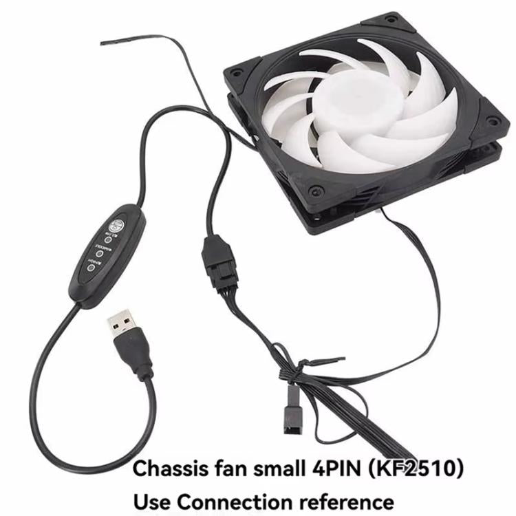 USB에서 소형 4핀 부스터 케이블 조절 속도 USB에서 12V 케이스 팬 케이블, 50cm, 98cm