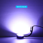 5W 청백색 아쿠아리움 LED 클립 라이트 12 LED USB 전원 미니 어항 조명 수생 식물, 수초 및 소형 어항용, 220V, 110V