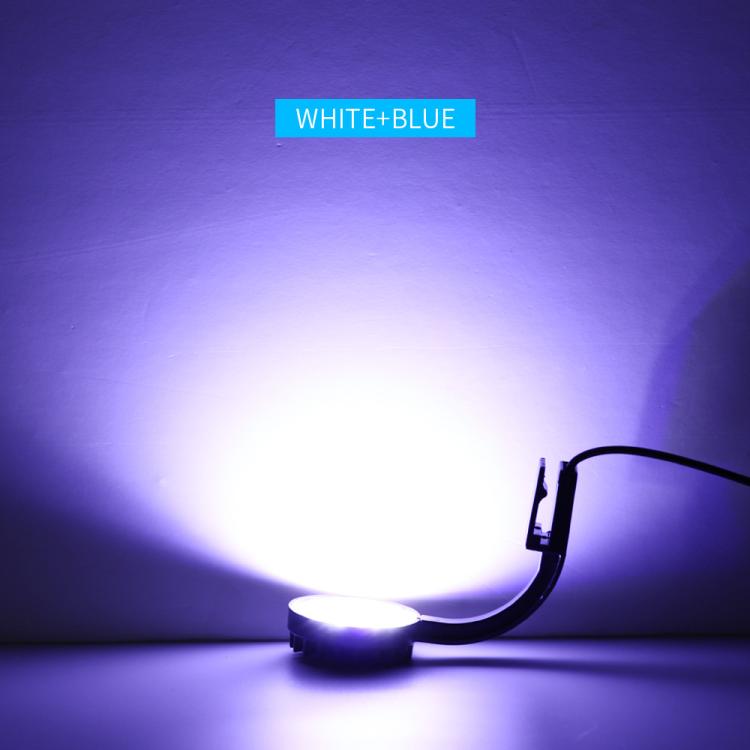 5W 청백색 아쿠아리움 LED 클립 라이트 12 LED USB 전원 미니 어항 조명 수생 식물, 수초 및 소형 어항용, 220V, 110V