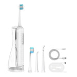 3-in-1 전동 칫솔, 워터 플로서 & 구강 세정기 180mL 분리형 탱크 포함