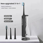 3-in-1 전동 칫솔, 워터 플로서 & 구강 세정기 180mL 분리형 탱크 포함