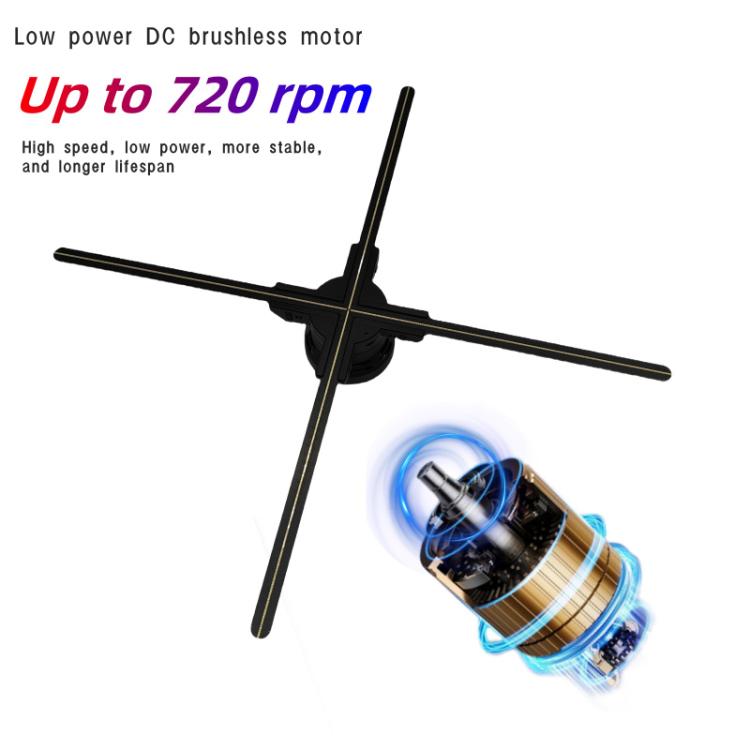 60cm 3D 홀로그램 팬 1600x720 해상도 & 720 LED WiFi/앱 DIY 콘텐츠 제어, 미국 플러그, 유럽 플러그, 영국 플러그, 호주 플러그