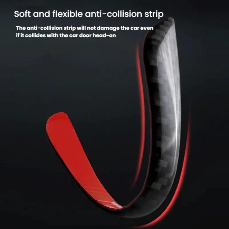 Self-Adhesive Car Wheel Arch Trim Protective Strip Anti-Scratch Guard for Vehicle Door Edge Length 1.5m, 4.5cm Wide Black, 4.5cm Wide Carbon Fiber, 3.5cm Wide Black, 3.5cm Wide Carbon Fiber