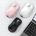 트라이 모드 무선 게이밍 마우스 24000 DPI, 6가지 RGB 조명 모드, 충전식, 매크로 프로그래밍 가능, 블랙, 화이트, 핑크, 무선 충전 블랙, 무선 충전 화이트, 무선 충전 핑크