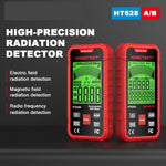 HABOTEST HT628B 다중 필드 EMF 미터 충전식 전자기 방사선 측정기, HT628B