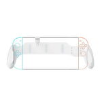 For Nintendo Switch 2 / Switch / Switch OLED Ergonomic Anti-Slip Grip Handle, JYS-NS2297 Black, JYS-NS2297 White
