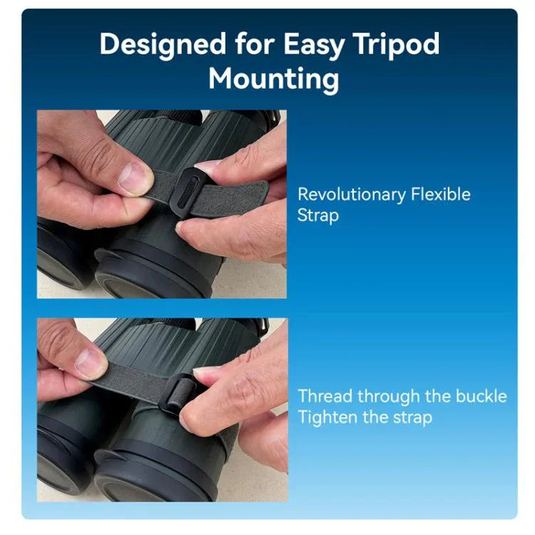 APEXEL BinoClamp Pro 퀵 릴리스 쌍안경 마운트 키트 360도 회전 알루미늄 쌍안경 홀더, APL-F007
