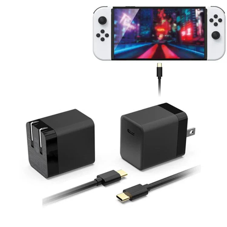 DOBE 45W GaN 고속 충전기 닌텐도 스위치 2/Switch OLED/Switch/Switch Lite USB-C 충전기 US 플러그, 닌텐도 스위치 2용