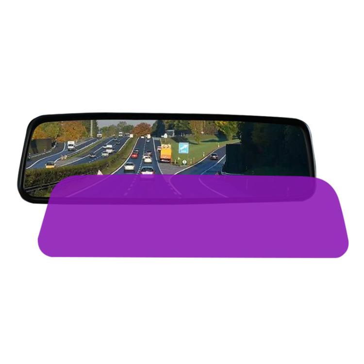 Car Interior Rearview Mirror Anti-Glare Film Large Size Anti-Reflective Film, Inverted Triangle 50x200mm, Oval 50x200mm, Inverted Triangle 55x250mm, Inverted Triangle 65x250mm
