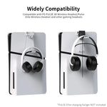 JYS PS5/PS5 Slim/PS Portal 듀얼 컨트롤러 도킹 충전 스테이션 쿨링 팬 및 헤드폰 걸이 포함