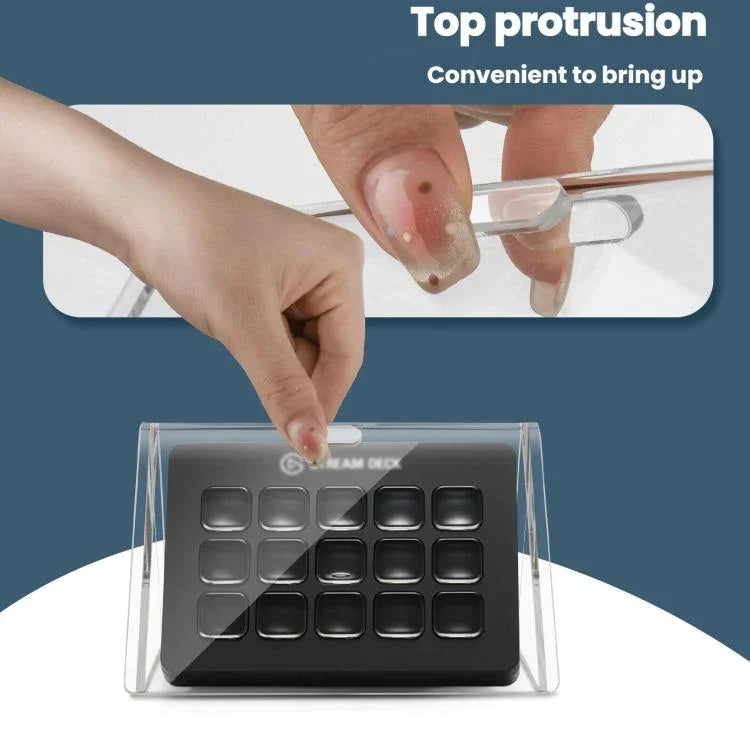 Elgato Stream Deck MK.2 라이브 콘솔 방진 아크릴 커버용