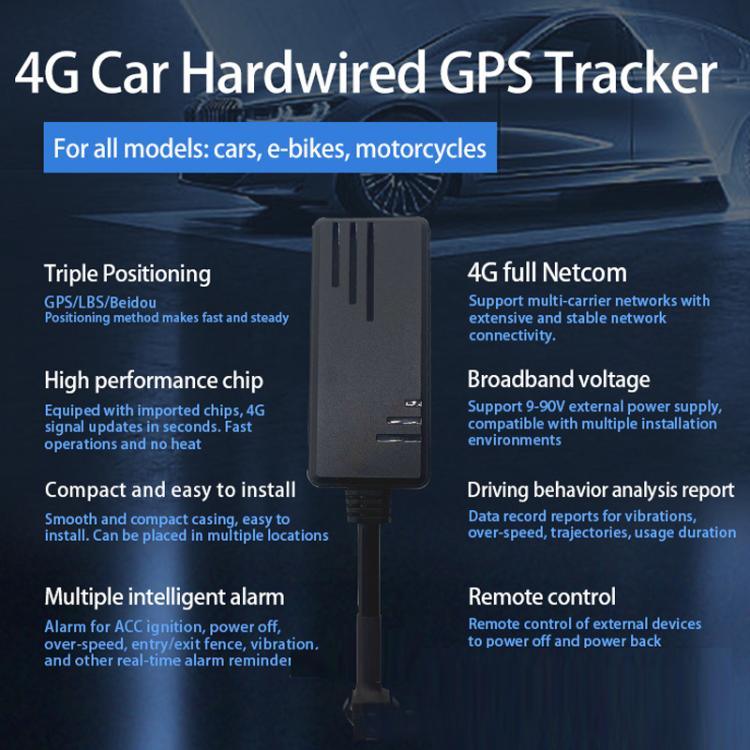 4G 자동차 GPS 남미 위성 미터 도난 방지 위치 추적기, J16
