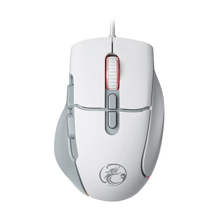 iMICE G800 7키 7200DPI 유선 게이밍 무음 마우스 LED 조명 포함