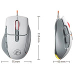 iMICE G800 7키 7200DPI 유선 게이밍 무음 마우스 LED 조명 포함