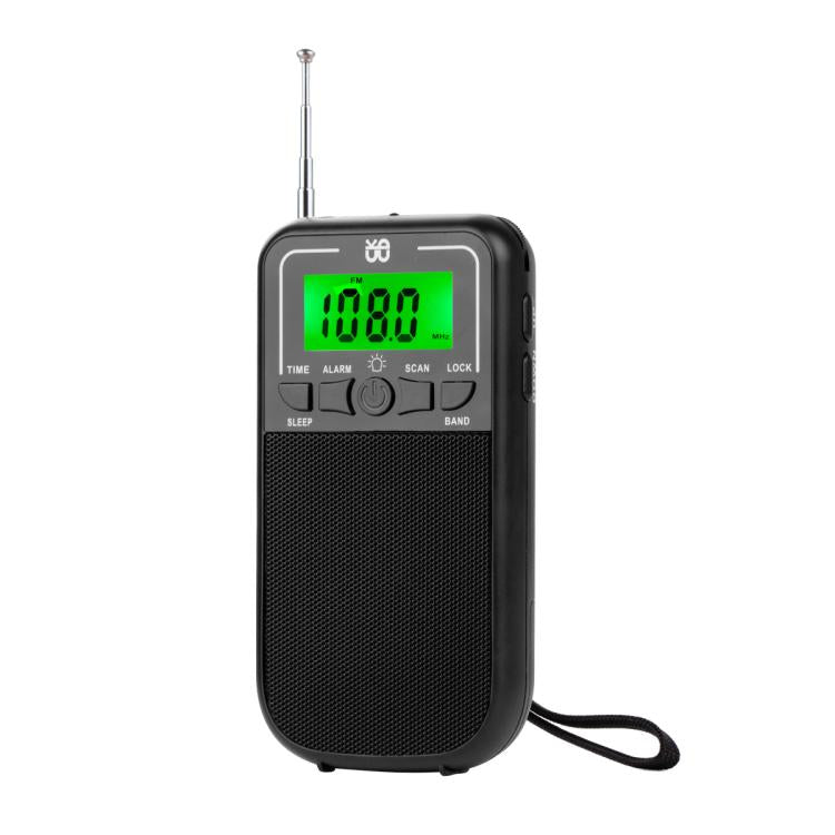 휴대용 FM/AM/SW 다중 대역 고감도 시계 제어 라디오 플레이어, EU용, 미국용