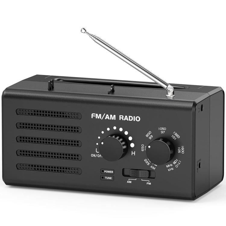 듀얼밴드 FM/AM 외부 전원 소켓 라디오 플레이어, EU용, 미국용