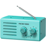 듀얼밴드 FM/AM 외부 전원 소켓 라디오 플레이어, EU용, 미국용