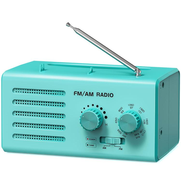 듀얼밴드 FM/AM 외부 전원 소켓 라디오 플레이어, EU용, 미국용