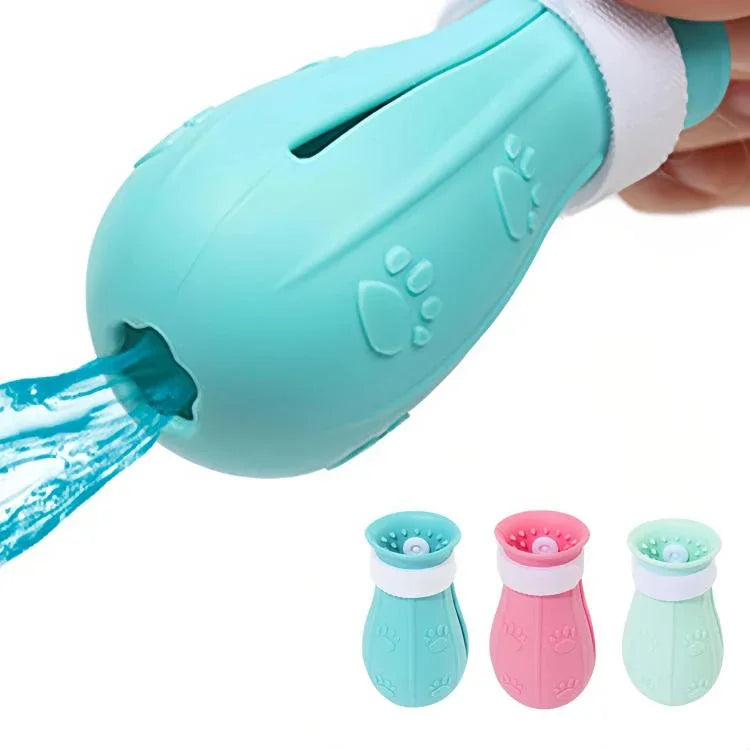 고양이 우주 후드 물림 방지 입마개 + 2세대 발 커버, 소형 연두색, 소형 분홍색, 소형 연파랑, 대형 연두색, 대형 분홍색, 대형 연파랑