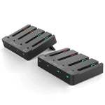 ipega 닌텐도 스위치 2/스위치 조이콘 컨트롤러 충전 도크 4-in-1, PG-SW2081