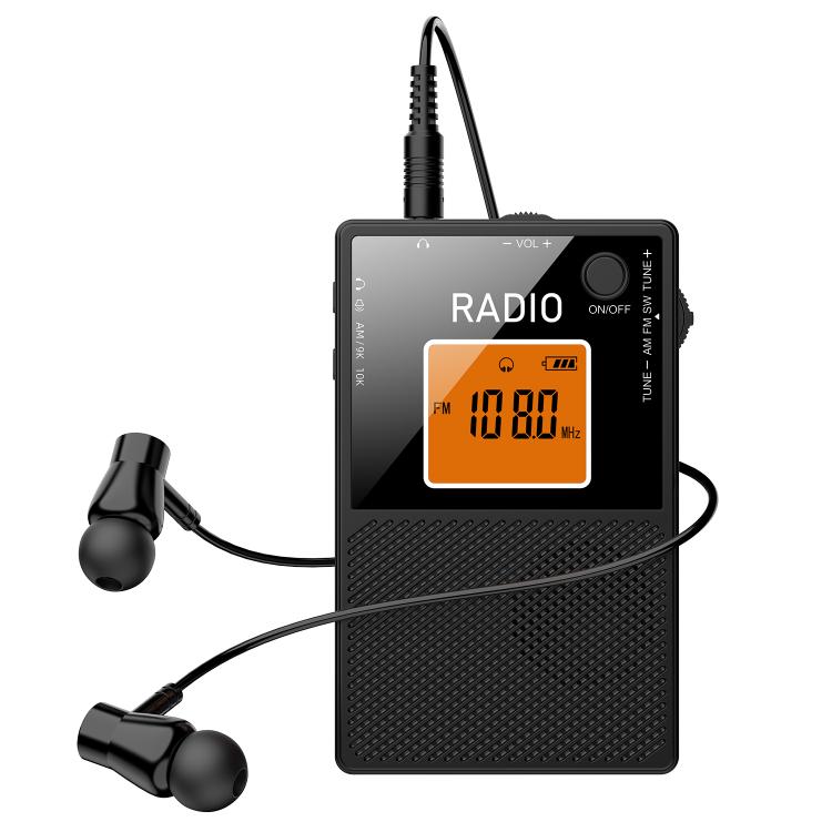 FM/AM/SW 전대역 휴대용 카드 라디오, C26