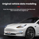 For Tesla 2024+ Model 3 Highland US Standard Punch-Free License Plate Frame
