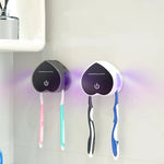 휴대용 USB 충전식 칫솔 살균기 UV 살균 기능 포함