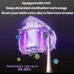 휴대용 USB 충전식 칫솔 살균기 UV 살균 기능 포함