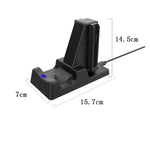 닌텐도 스위치 2 조이콘 및 프로 컨트롤러 3-in-1 충전 도크 보관 홀더 LED 표시등 포함, SW-3ZC028