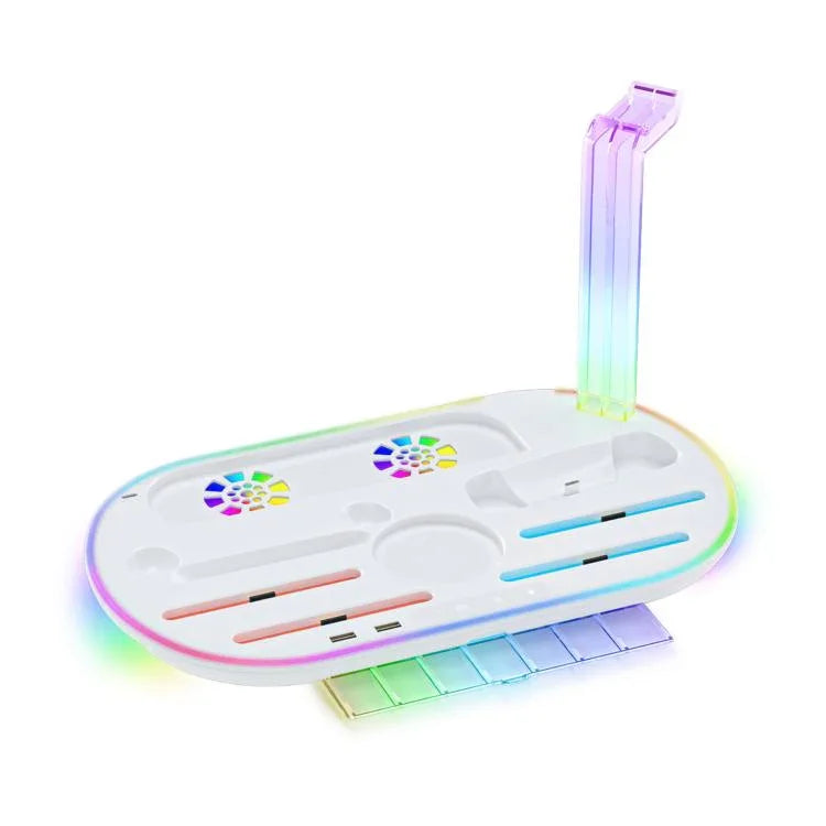 닌텐도 스위치 2 JYS NS2322 RGB 라이트 충전 베이스 쿨링 충전 보관 통합 베이스