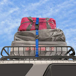 Multi-Purpose Cross-Woven Luggage Straps For ATVs And Motorcycles, 2.5 x 20.5cm (Blue), 2.5 x 30.5cm (Blue), 2.5 x 40.5cm (Blue), 2.5 x 20.5cm (Black), 2.5 x 30.5cm (Black), 2.5 x 40.5cm (Black), 2.5 x 20.5cm (Orange), 2.5 x 30.5cm (Orange)            ...