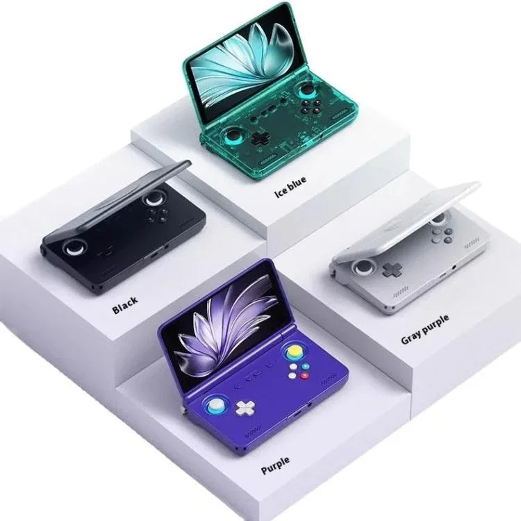 Retroid Pocket Flip 2 SD865 프로세서 게임 콘솔 Android13 5.5인치 AMOLED 스크린 와이파이 블루투스 비디오 플레이어