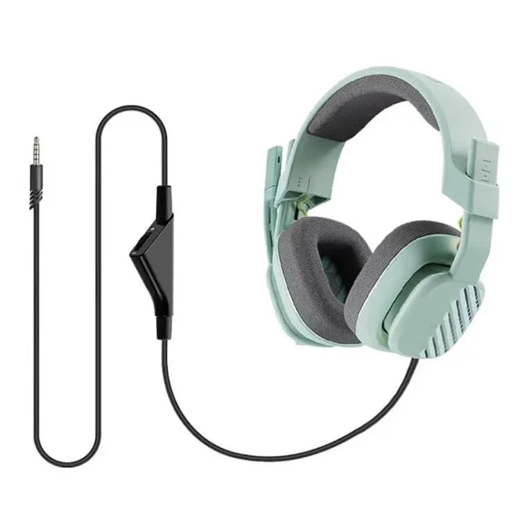 Logitech Astro A10 / A40 / A30 2m 게이밍 헤드셋 케이블 꼬임 방지 오디오 케이블, 검정 버튼, 검정 흰색 버튼, 회색 검정 버튼, 검정 튜닝, 파랑 튜닝, 회색 튜닝, 빨강 검정 사각, 검정 사각
