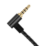 Shure SE215 / SE535 / SE846 / UE900용 1.2m 8코어 단결정 구리 은도금 MMCX 헤드폰 업그레이드 케이블, 블랙 2.5mm 밸런스, 블랙 4.4mm 밸런스, 투명 2.5mm 밸런스, 투명 3.5mm 스테레오, 투명 4.4mm 밸런스