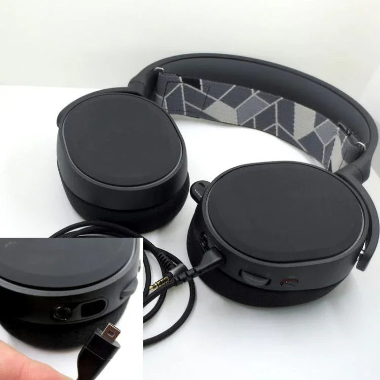 SteelSeries Arctis 3 / 5 / 7 / PRO용 헤드밴드 게이밍 오디오 케이블 헤드셋 커넥터 케이블, ZS0130