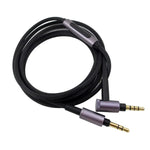 Sony WH-1000XM3 / WH-1000XM2 / WH-1000XM4 / WH-H900N / WH-H800용 3.5mm 헤드폰 오디오 케이블, 1.5m 와이어 컨트롤, 1.5m 직결