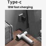 무선 고속 헤어 드라이어 100,000 RPM 모터, USB-C 고속 충전 & 15600mAh 내장 배터리