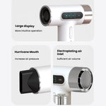 무선 고속 헤어 드라이어 100,000 RPM 모터, USB-C 고속 충전 & 15600mAh 내장 배터리