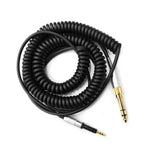 Sennheiser HD6 / HD8 / HD7 / HD598용 2.5mm-3.5mm+6.35mm 플러그 1.5m 스프링 로드 헤드폰 케이블, ZS0245